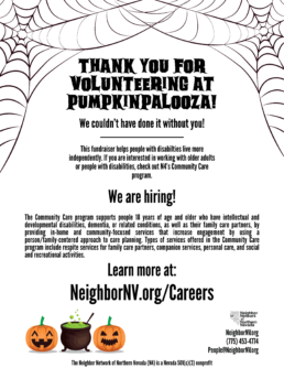 Jocelyn Seemann N4 PumpkinPalooza Thank You Flyer