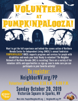 N4 PumpkinPalooza Volunteer Recruitment Flyer